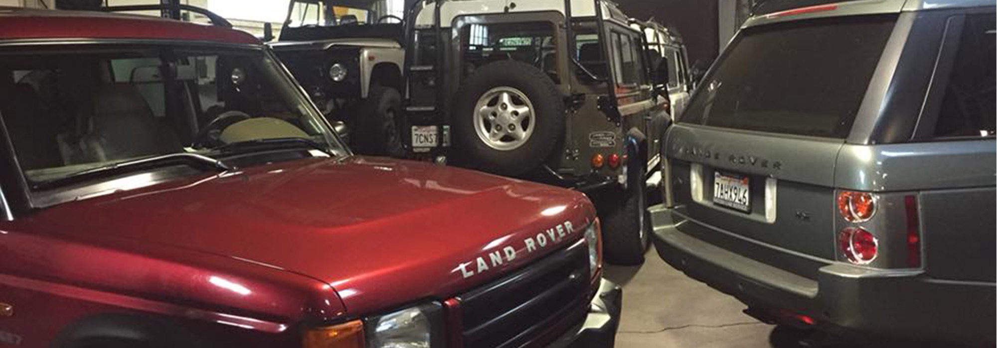 Buying a land rover banner